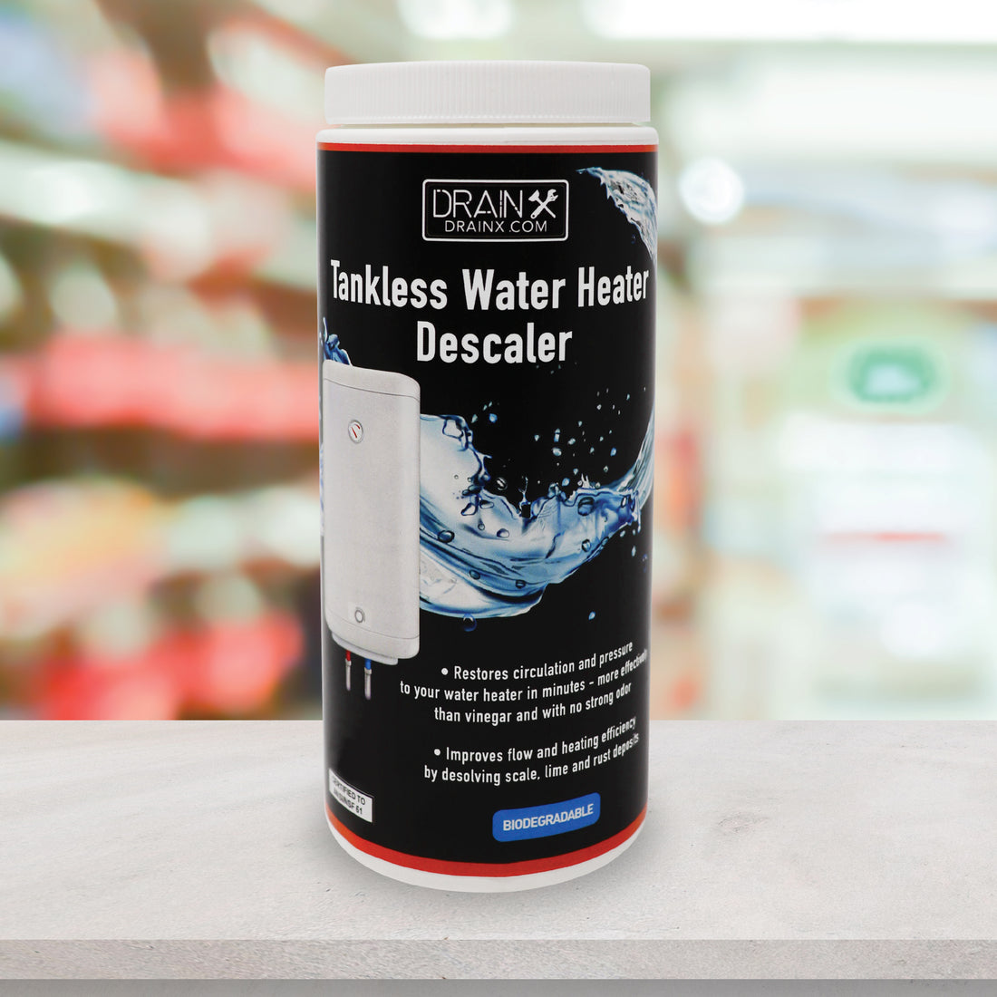 Maintain Your Tankless Hot Water Heater's Efficiency with the Drainx Descaling Kit