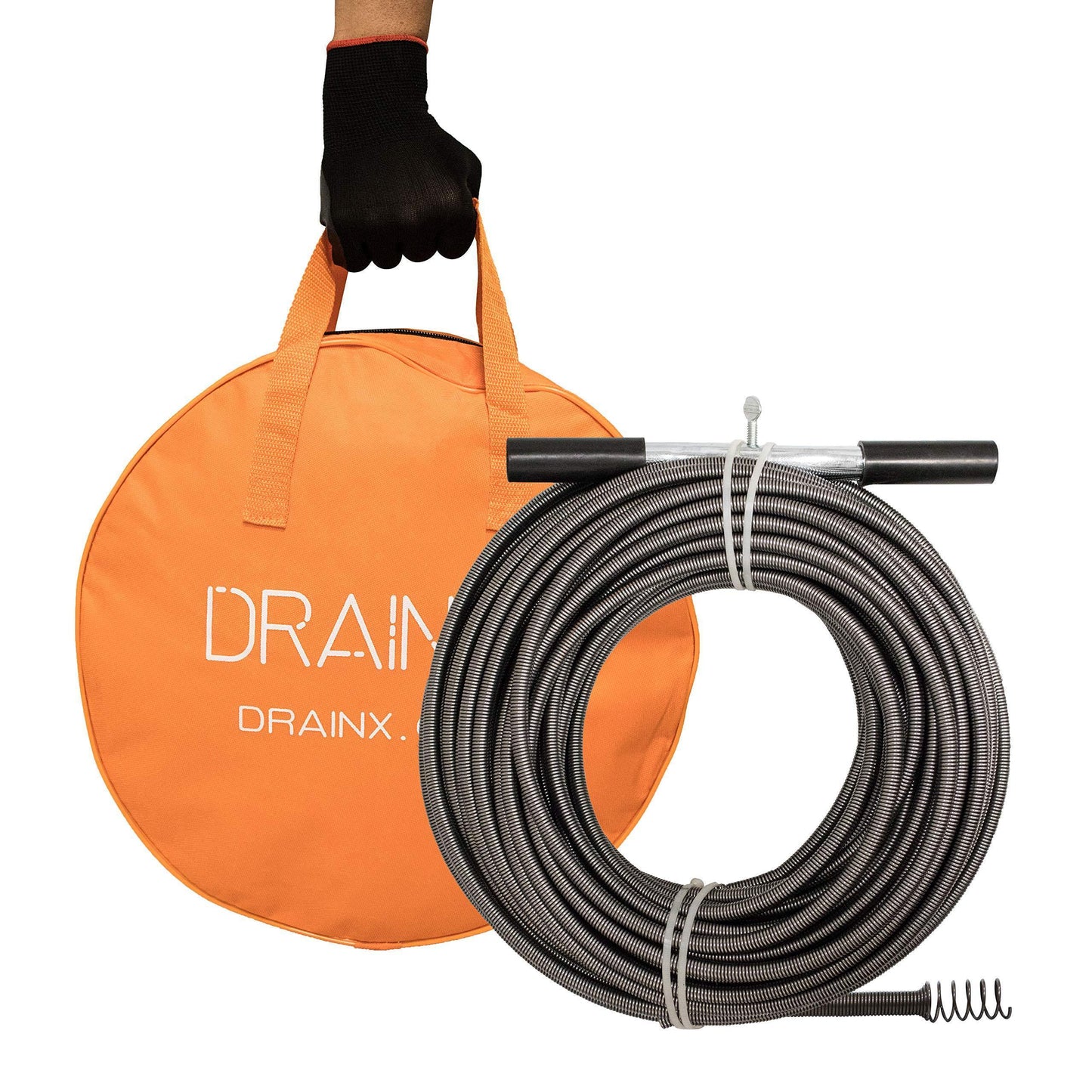 100ft Easy Twist Drain Auger (1/2" Diameter)