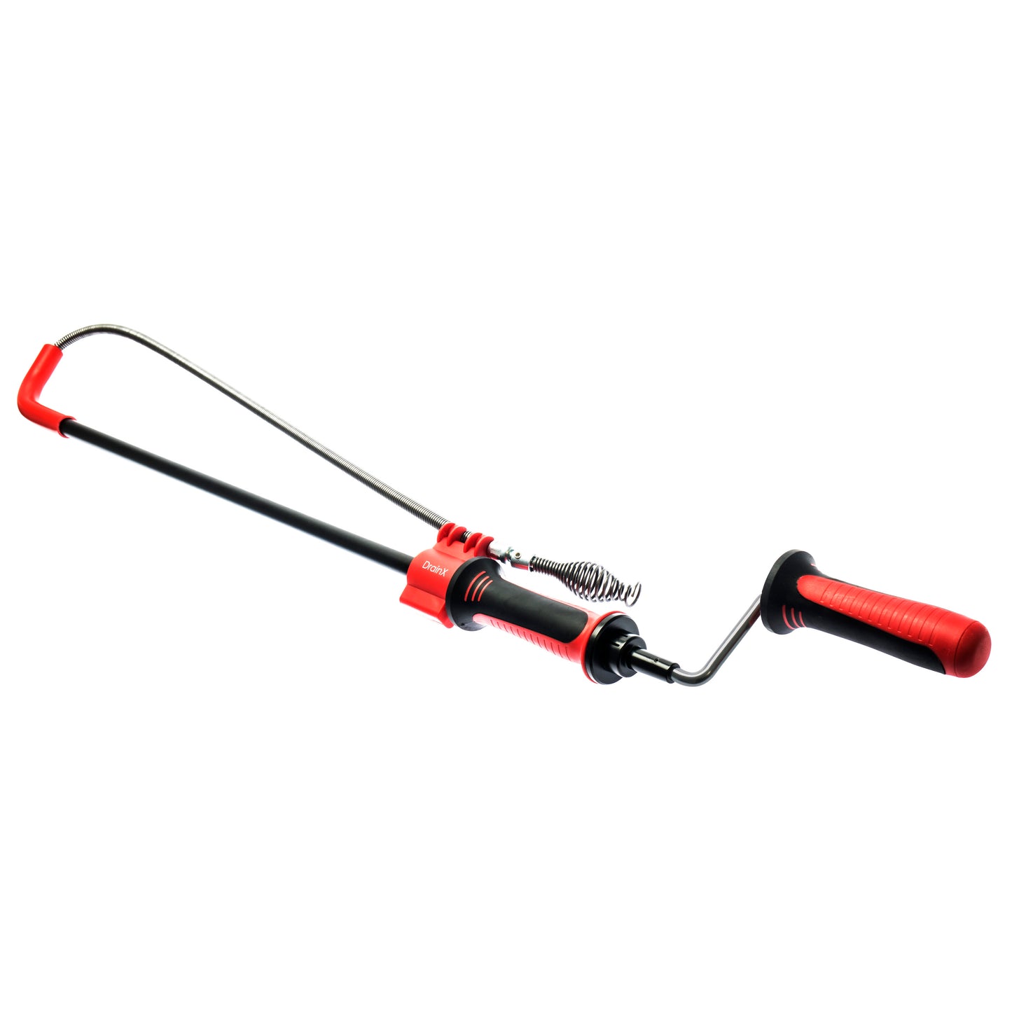 3FT Toilet Auger with Swivel Drophead | Use with Drill or Manually