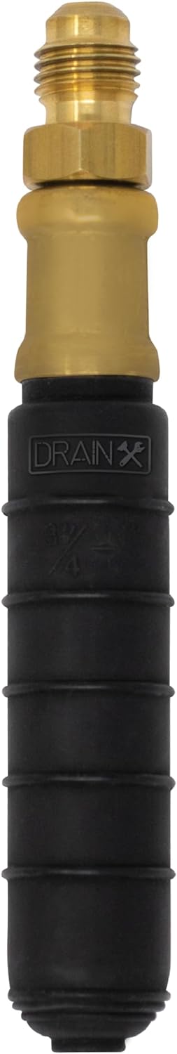 Drainx Air Pressure Drain Bladder for A/C Condensate Lines and Drain pipes (3/4"-1" Diameter)
