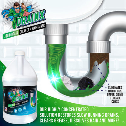 Gallon Drain Cleaner and Maintainer (128 Fl Oz)