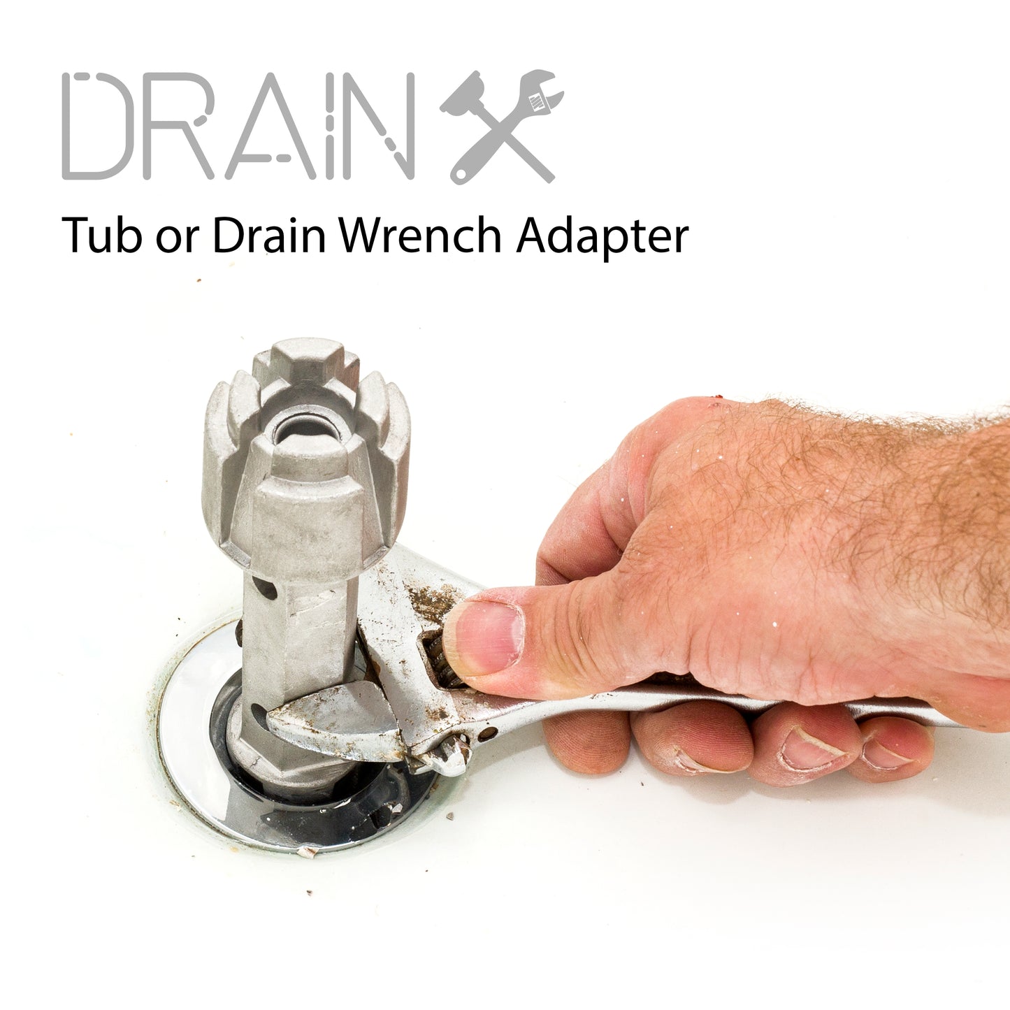 Scratch Resistant Tub Drain Remover Wrench